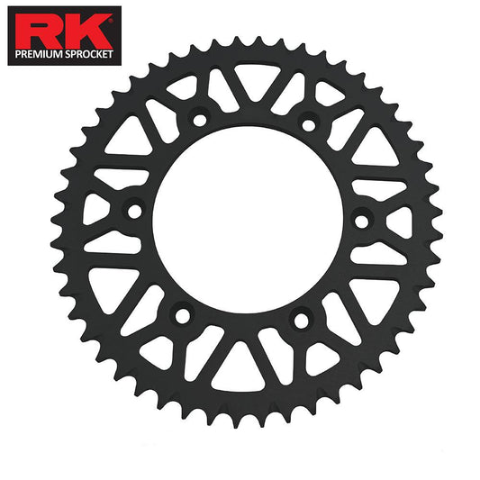 RK Alloy Racing Sprocket - 52T 520P - Black