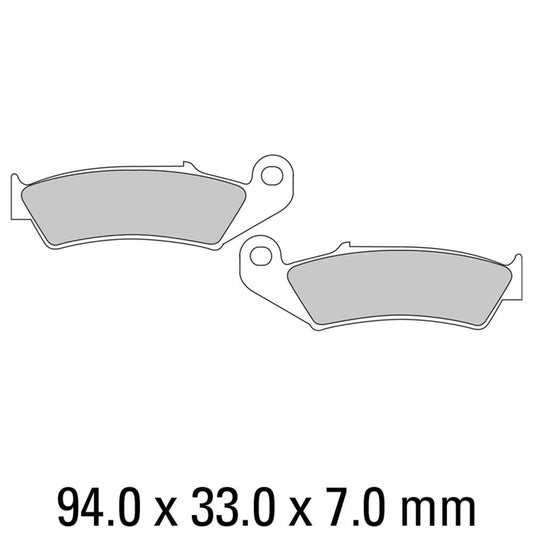 Ferodo Disc Pad Set - FDB495 SG Sinter Grip Sintered Compound - Off-Road