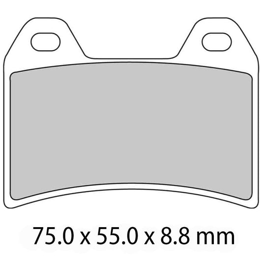 Ferodo Race Brake Disc Pad Set - FDB2042 XRAC