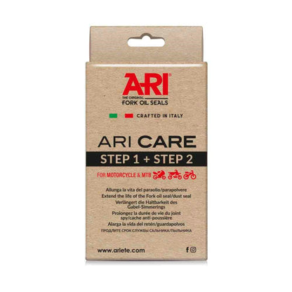 Ari Care - Step 1 + Step 2 / Fork & Dust Seal Treatment