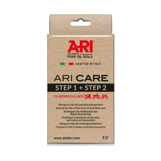 Ari Care - Step 1 + Step 2 / Fork & Dust Seal Treatment