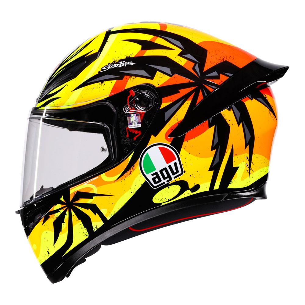 AGV K1 - Tropicrush Black/Orange