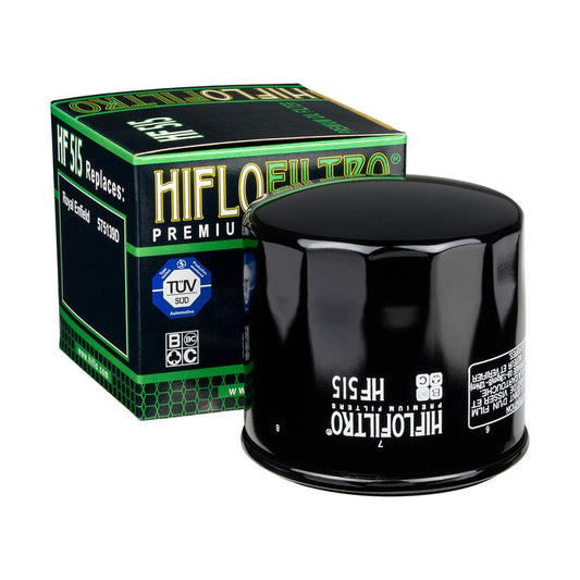 Hiflofiltro - Oil Filter HF515 Black RE