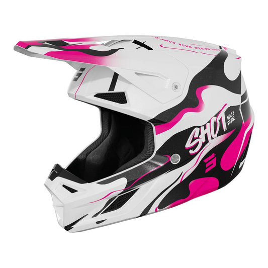 Shot Speed Beast Helmet Pink Pearly