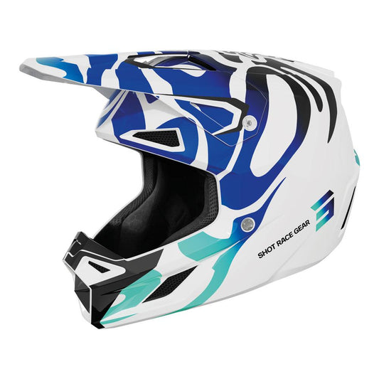 Shot Speed Ghost Helmet Blue Glossy