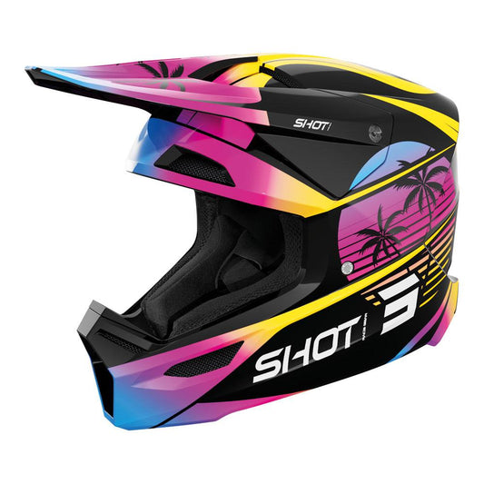 Shot Furious Miami Helmet Orange