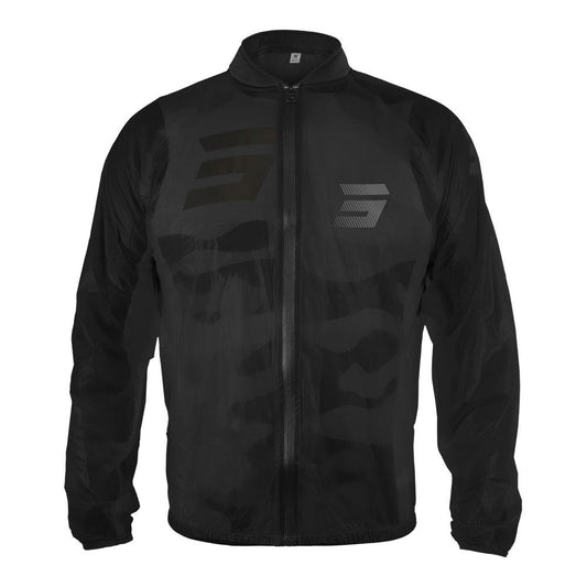 Shot Windbreaker Stretchable Black