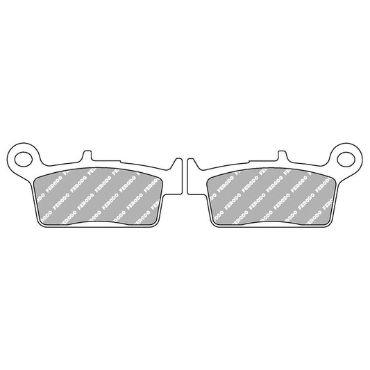 Ferodo Disc Pad Set - FDB672 EF ECO Friction Non Sintered Compound