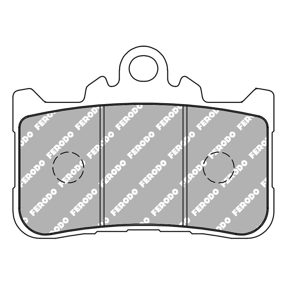 Ferodo Disc Pad Set - FDB2327ST Sintered Grip Sintered Compound - Road