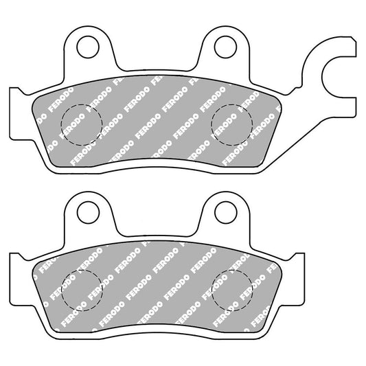 Ferodo Disc Pad Set - FDB2329EF ECO Friction Non Sintered Compound