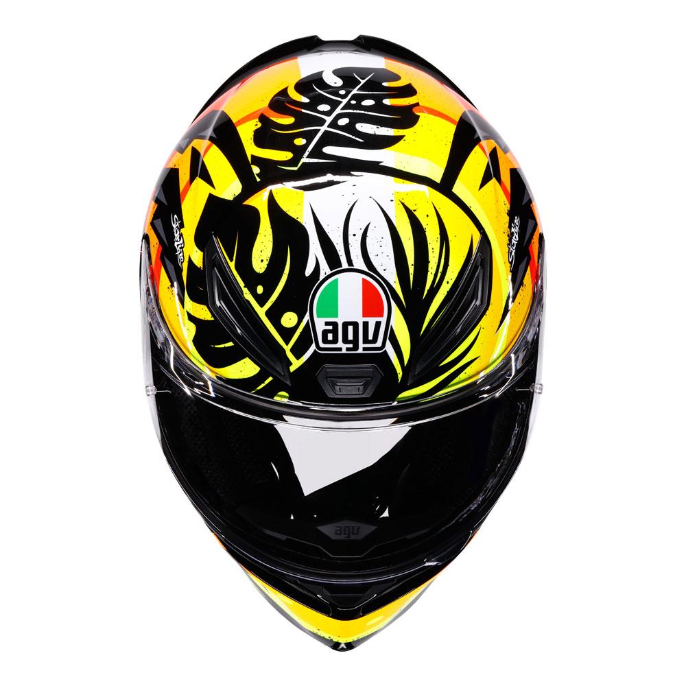 AGV K1 - Tropicrush Black/Orange