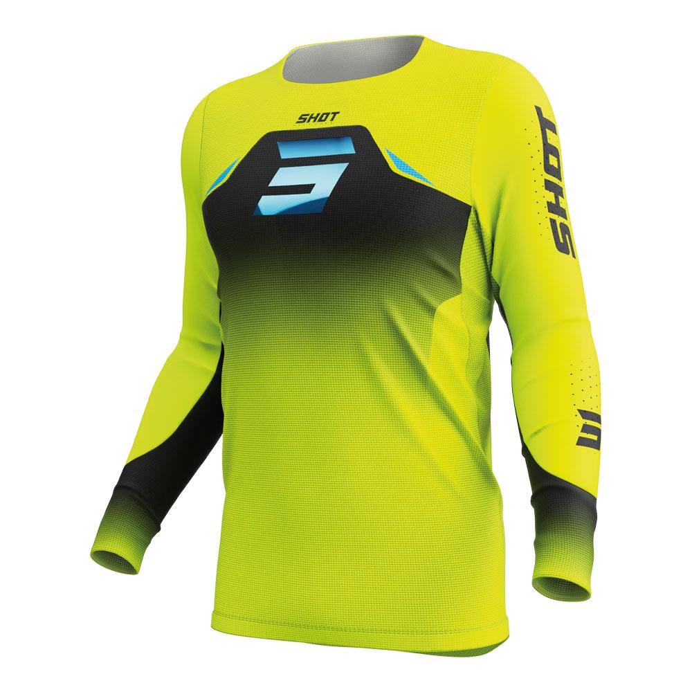 Shot Aerolite Phase Jersey Neon Yellow