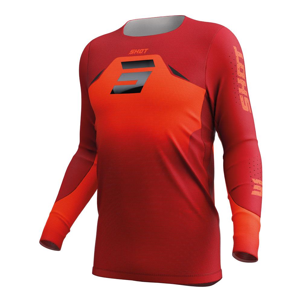 Shot Aerolite Phase Jersey Red