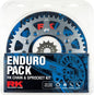 Enduro Pack - RK Chain & Sprocket Kit - Steel - 13/51 CRF450X/RX 02-25