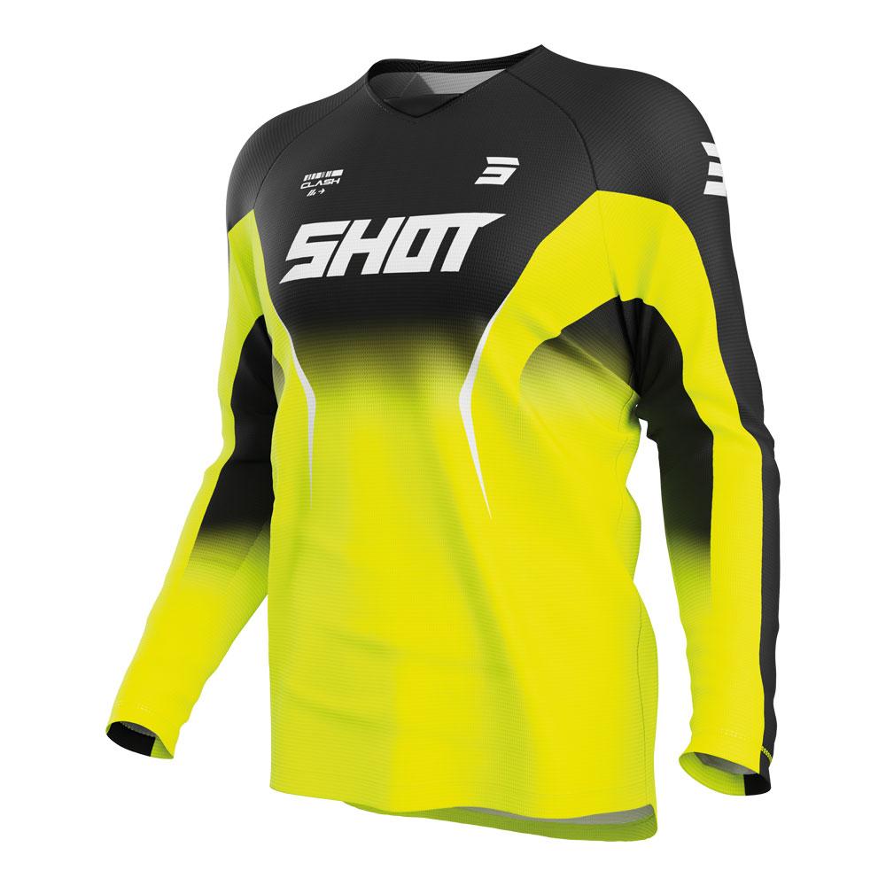 Shot Draw Clash Jersey Neon Yellow