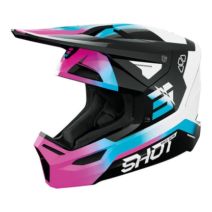 Shot Furious Kid Rocket Helmet Pink Glossy
