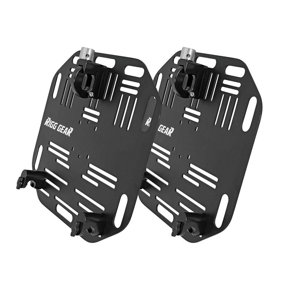 Nelson Rigg Rigg Gear Saddlebag Quick Release Plates (RG-QRP-FB) Flat Frame