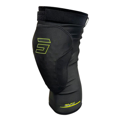 Shot Airlight 2.0 Kid Knee Guards Black/Neon Yellow YL/XL