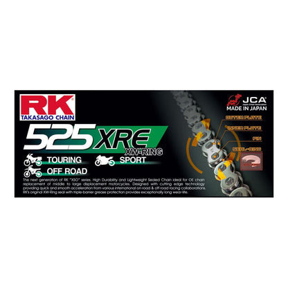 RK Chain 525XRE - 120 Link