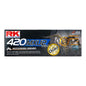 RK Chain 420MXU2 - 136 Link - Gold (U-Ring)