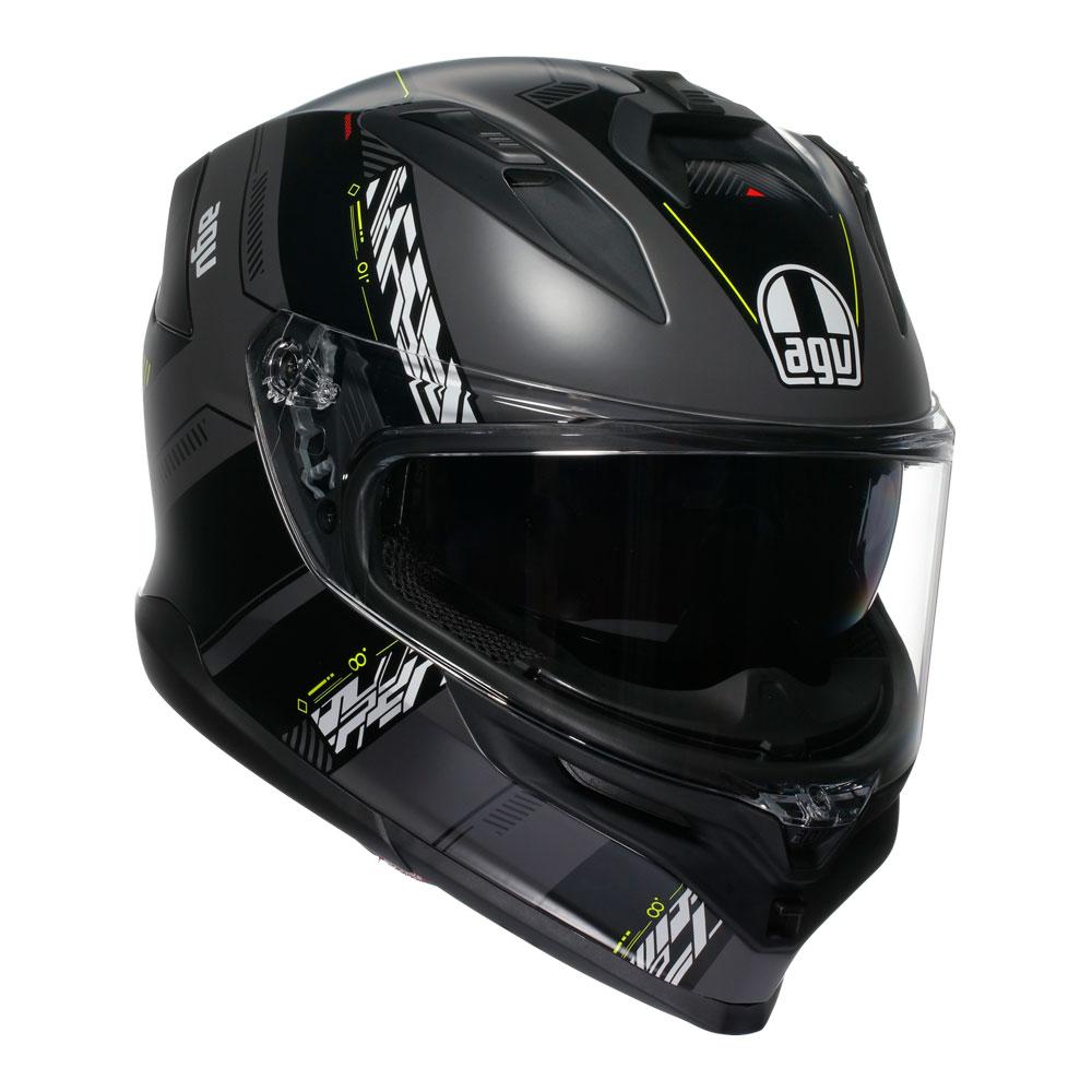 AGV K7 - Kyber Matt Grey/Yellow Fluro