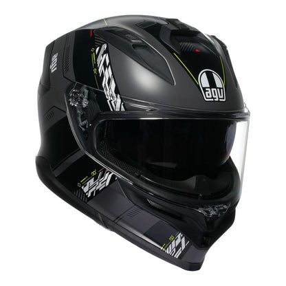 AGV K7 - Kyber Matt Grey/Yellow Fluro