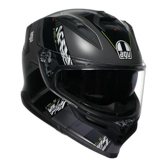 AGV K7 - Kyber Matt Grey/Yellow Fluro