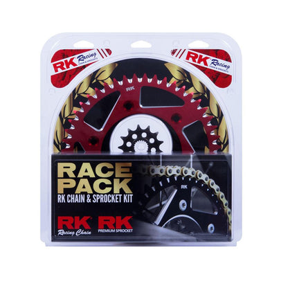 Pro Pack - RK Chain & Sprocket Kit Gold + Red 13/51 CRF250R 04-17