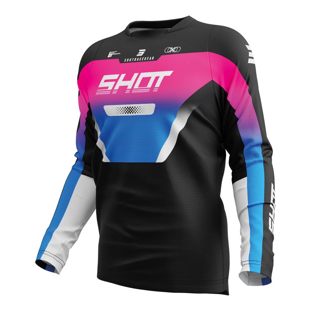 Shot Devo Struck Jersey Pink