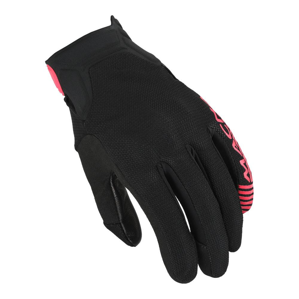 Macna Obtain Leather Ladies Gloves Black/Pink