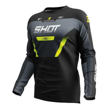 Shot Devo Struck Jersey Grey