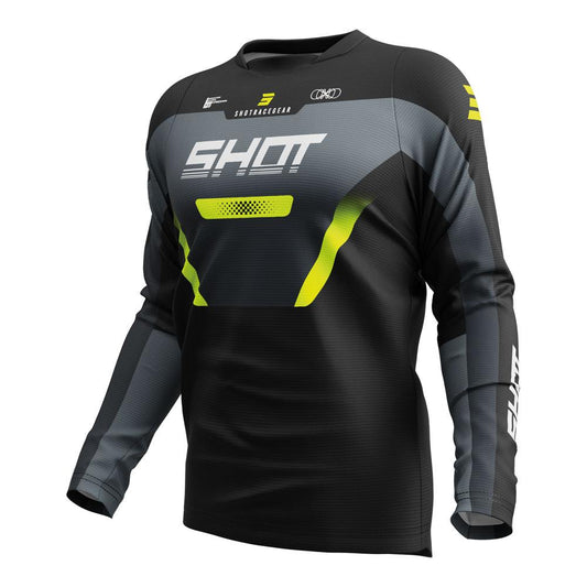 Shot Devo Struck Jersey Grey