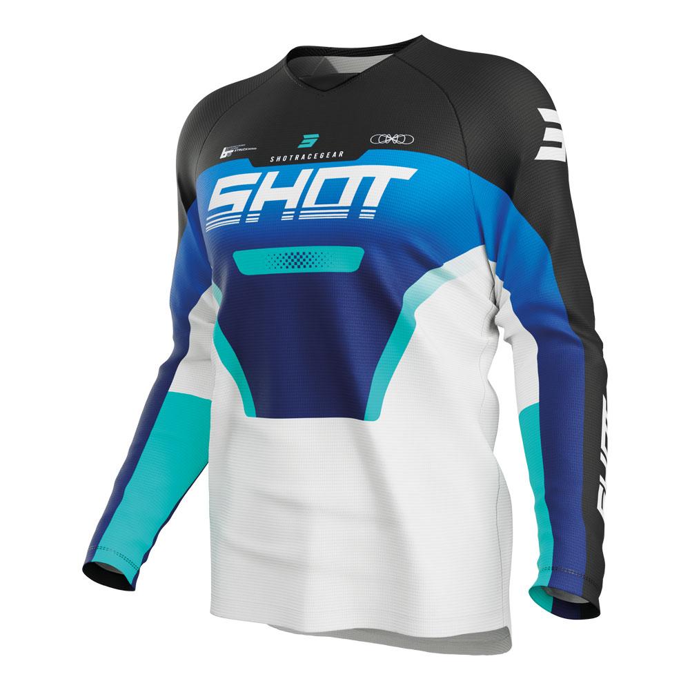 Shot Draw Kid Struck Jersey Blue