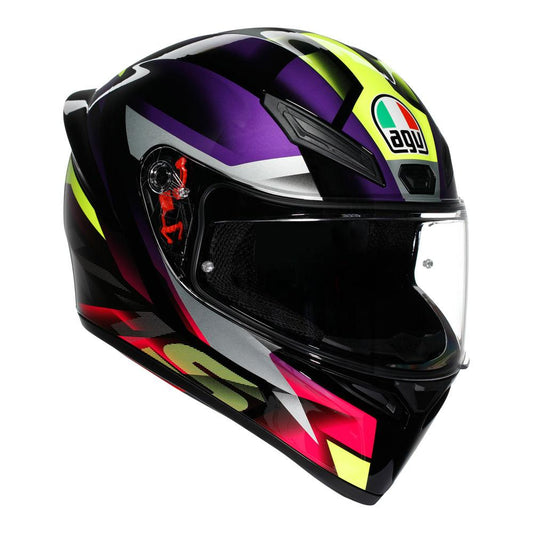AGV K1 - Fastlap Black/Purple/Pink