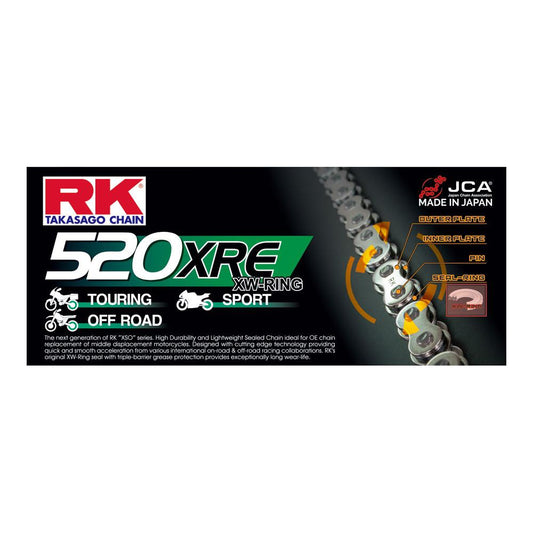 RK Chain 520XRE - 120 Link