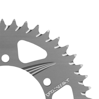 VORTEX S ALLOY REAR SPROCKET 520-46T ALLOY SILVER - KOSMAN
