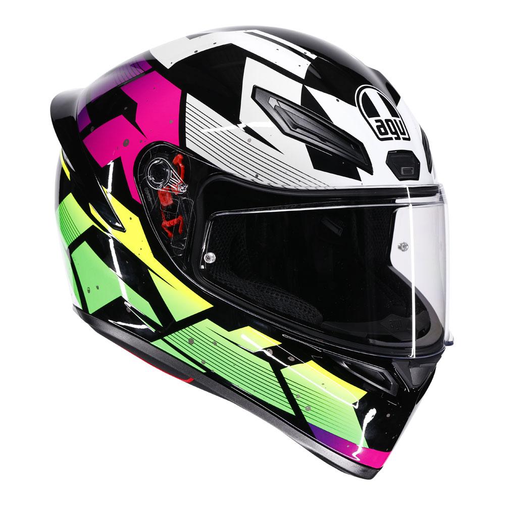AGV K1 - Punkpulse Black/Purple/Lime