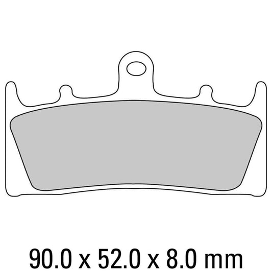 Ferodo Disc Pad Set - FDB873 ST Sinter Grip Sintered Compound - Road