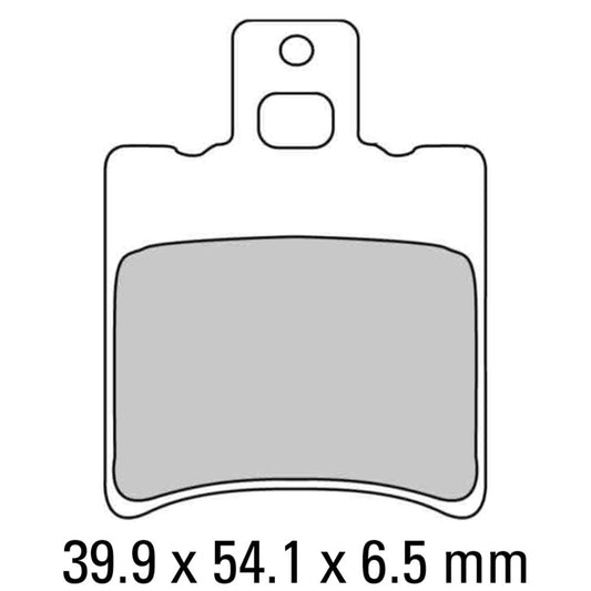 Ferodo Disc Pad Set - FDB889 ST Sinter Grip Sintered Compound - Road