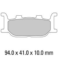 FERODO Disc Pad Set - FDB2003 EF ECO Friction Non Sintered Compound