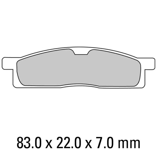 Ferodo Disc Pad Set - FDB2015 SG Sinter Grip Sintered Compound - Off-Road