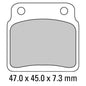 Ferodo Disc Pad Set - FDB2016 SG Sinter Grip Sintered Compound - Off-Road