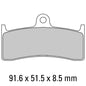Ferodo Race Brake Disc Pad Set - FDB2036 XRAC