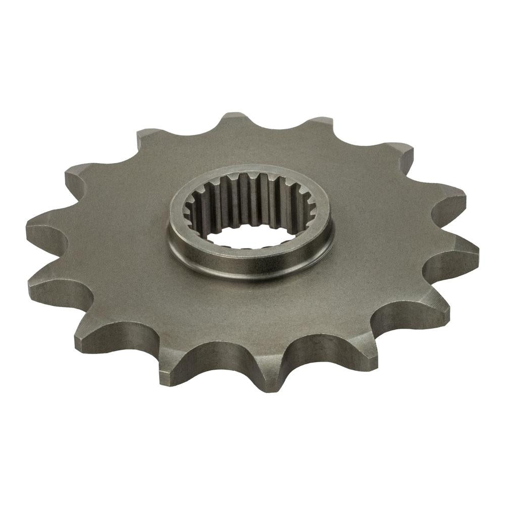 FRONT SPROCKET - STEEL 14T 520P SHERCO - 20 Spline + KEY