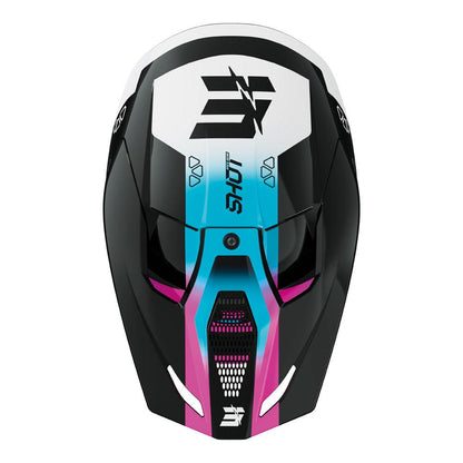 Shot Furious Kid Rocket Helmet Pink Glossy