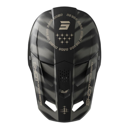 Shot Speed Tiger Helmet Black Matt