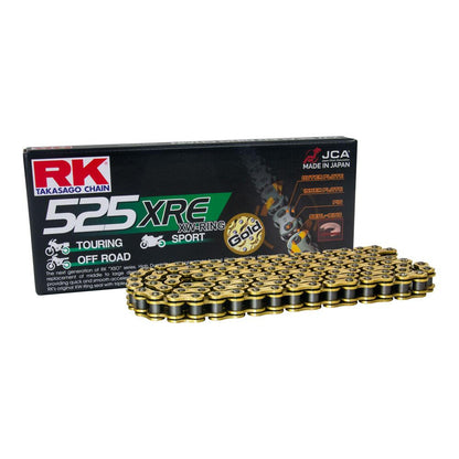 RK Chain GB525XRE - 120 Link - Gold
