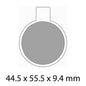 Ferodo Disc Pad Set - FDB88 P Platinum Non Sintered Compound