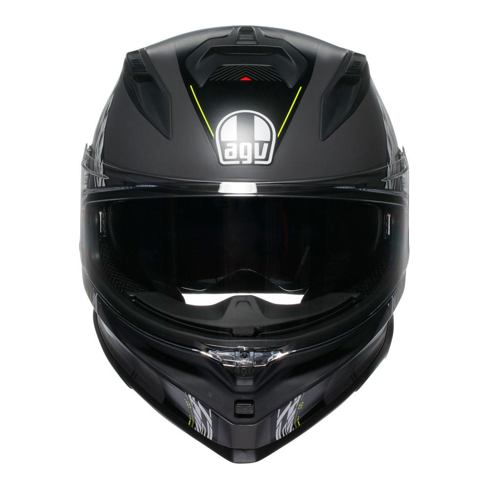 AGV K7 - Kyber Matt Grey/Yellow Fluro