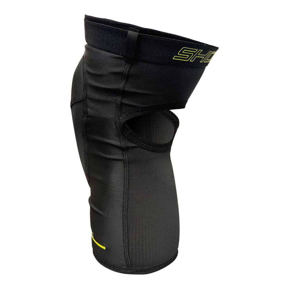 Shot Airlight 2.0 Kid Knee Guards Black/Neon Yellow YL/XL
